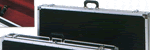 アルミ枠付牛皮張り親子式
